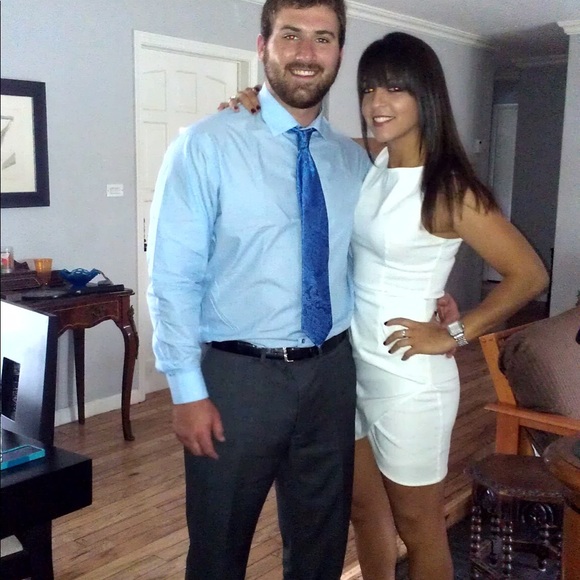 White dress mini from a boutique - Picture 3 of 5